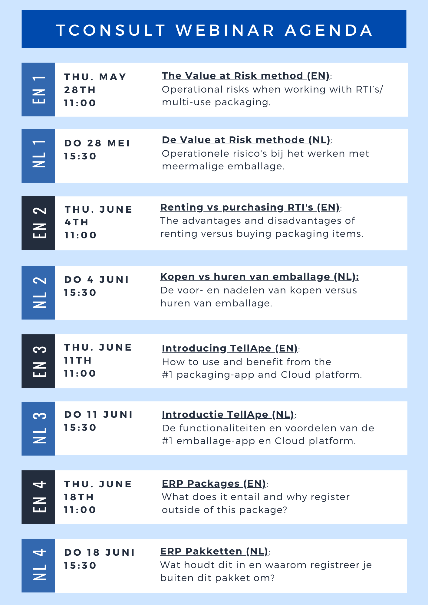 Webinar Agenda EN + NL
