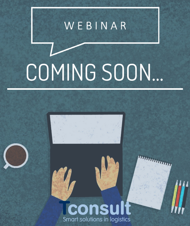 Image with text 'coming soon', announcement for new webinars